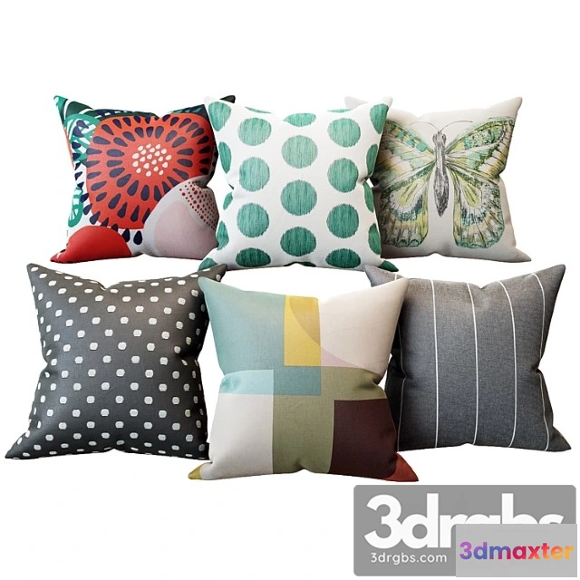 930804 - Set of Decorative Pillows Ikea Pillows