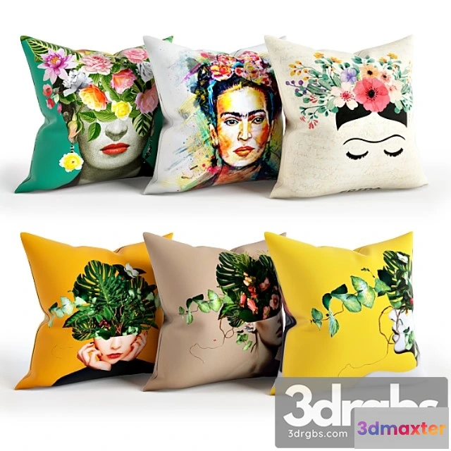930844 - Women Pillow Set 001 Society6