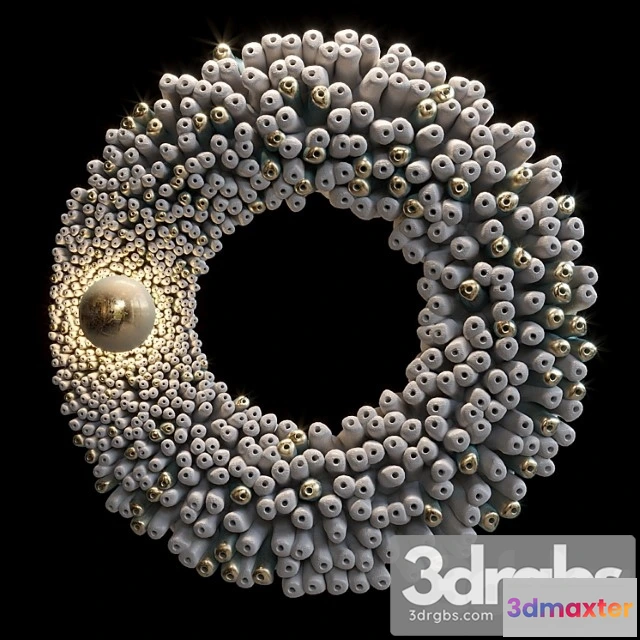 1022564 - Ceramic wall sculpture vargov design - reef