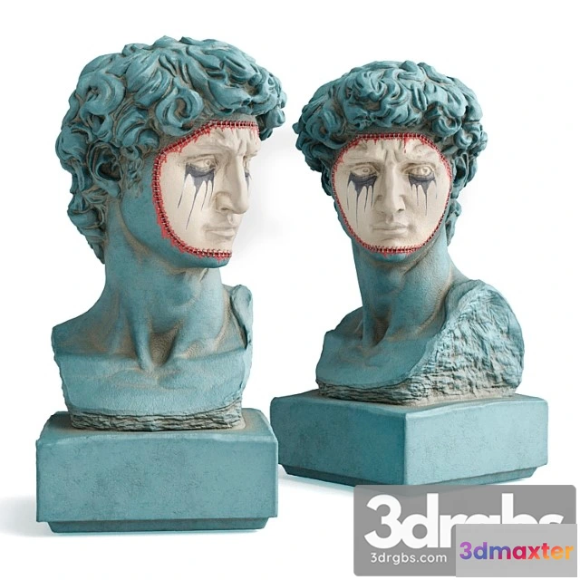 1022588 - David michelangelo masked bust