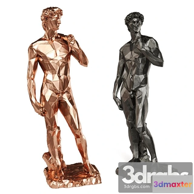 1022590 - David michelangelo tall edges copper black