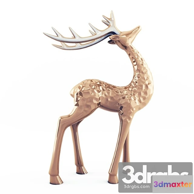 1022614 - Deer statuette