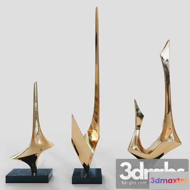 1022616 - Denis mitchell sculpture set 3