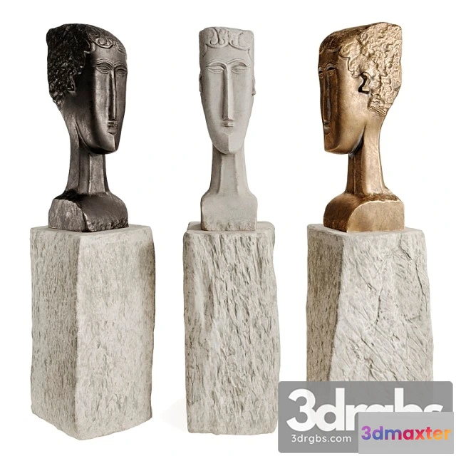 1022628 - Female head figure