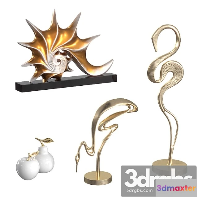 1022652 - Garda decor figurines.