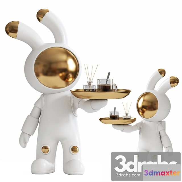 1022756 - Rabbit handicraft decoration sculpture