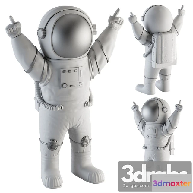 1022806 - Space man sculpture