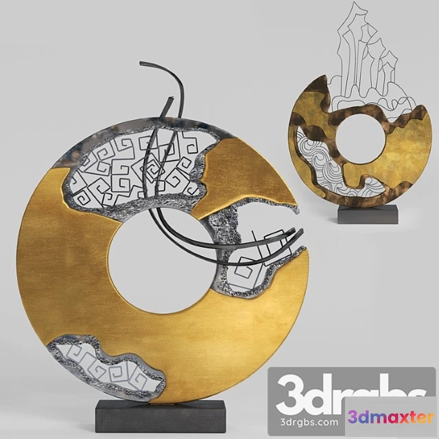 1022838 - Two interior sculptures by illusive