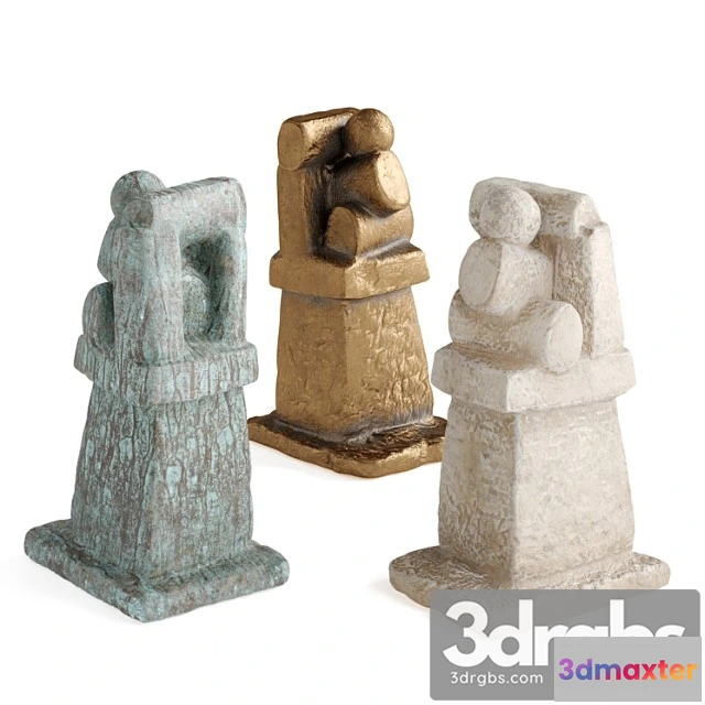 1022856 - Сonstraction figure sculpture