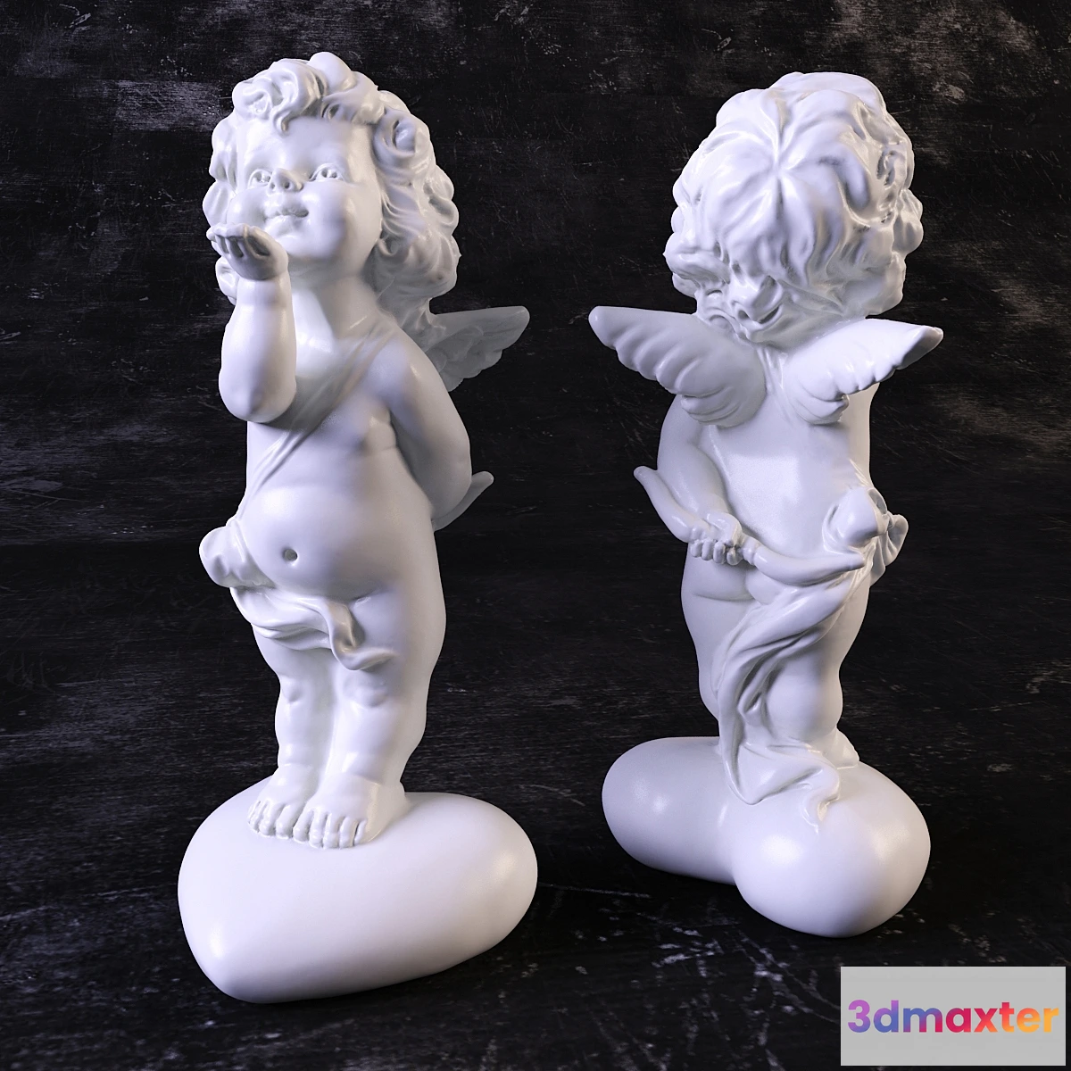 1278804 - Figurine Angel Cupid -1 3D Max