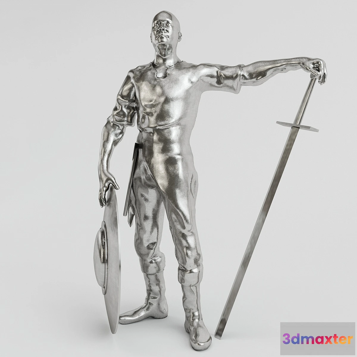 1279056 - Figurine Viking 3D Max