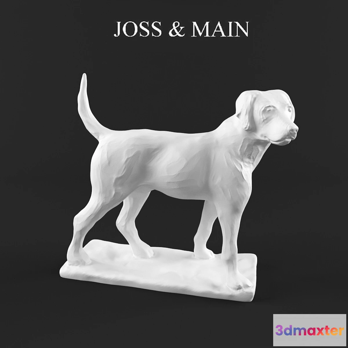 1283854 - Sculpture of a dog from Joss & Main - No.2 3D Max