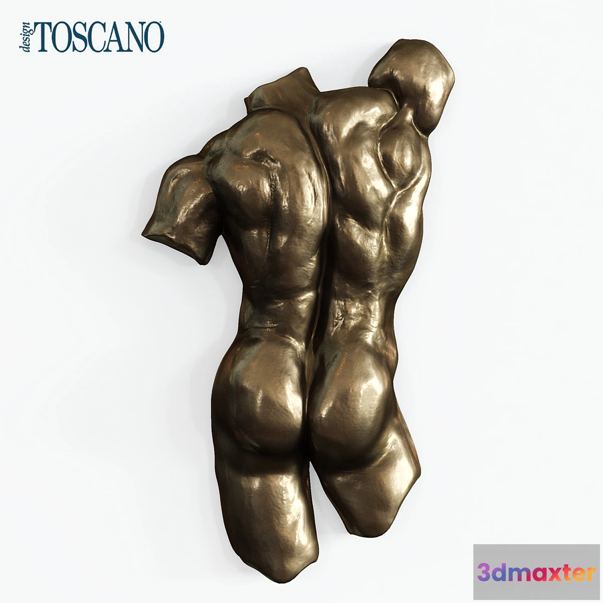 1284676 - Nude Torso Wall Sculptures 3D Max