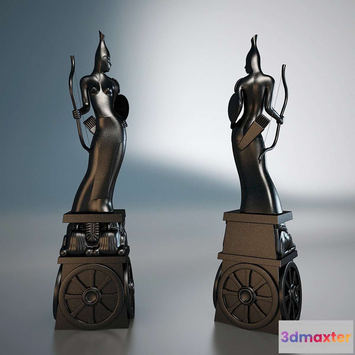 1285410 - Saka warrior queen (skif queen-warrior) 3D Max