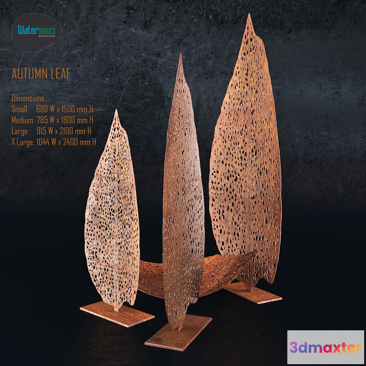 1287414 - AUTUMN LEAF 3D Max