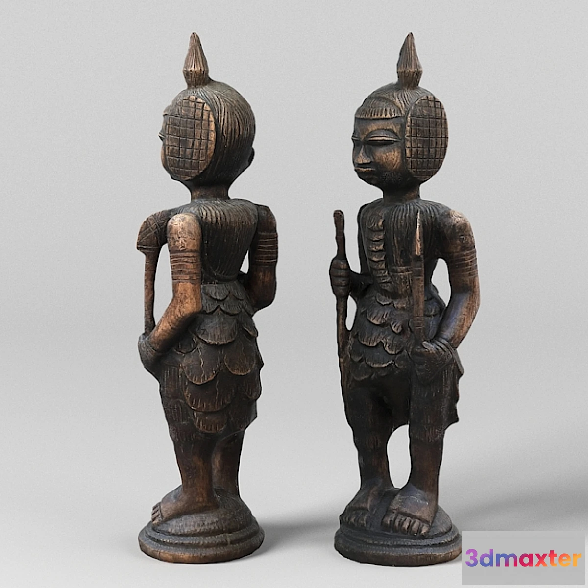 1289506 - African Sculpture 3D Max