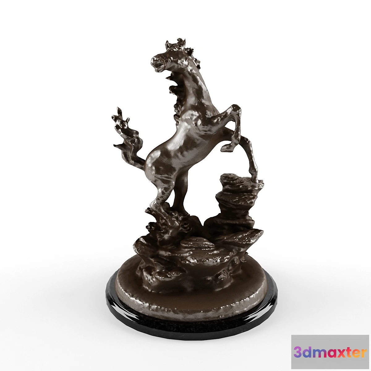 1290819 - Bronze horse statuette 3D Max