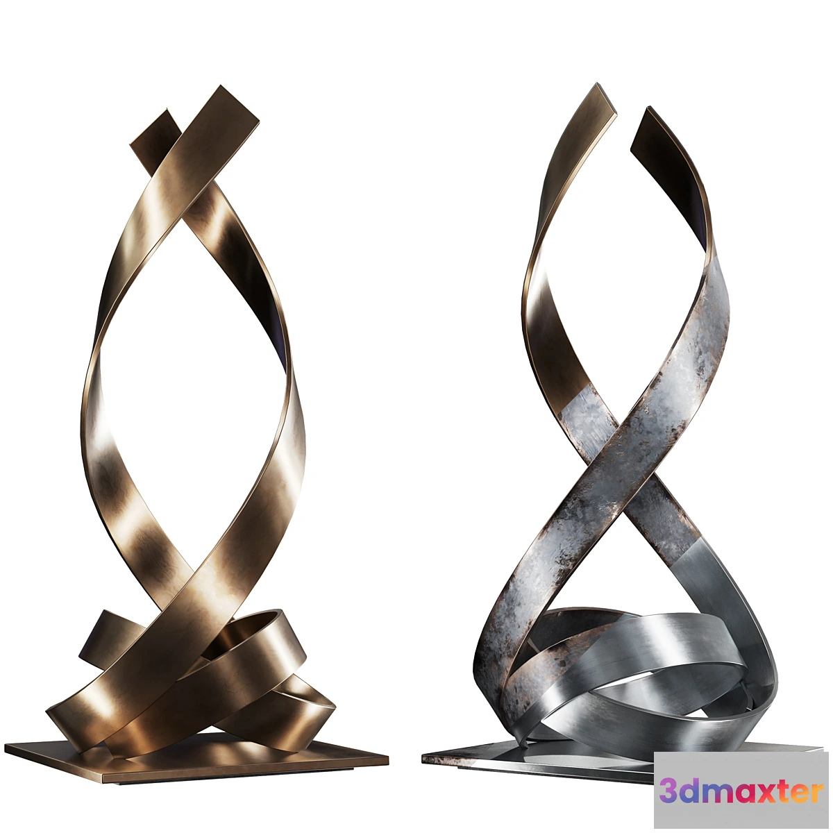 1294923 - Sculpture Damon Hyldreth Knot 03 3D Max