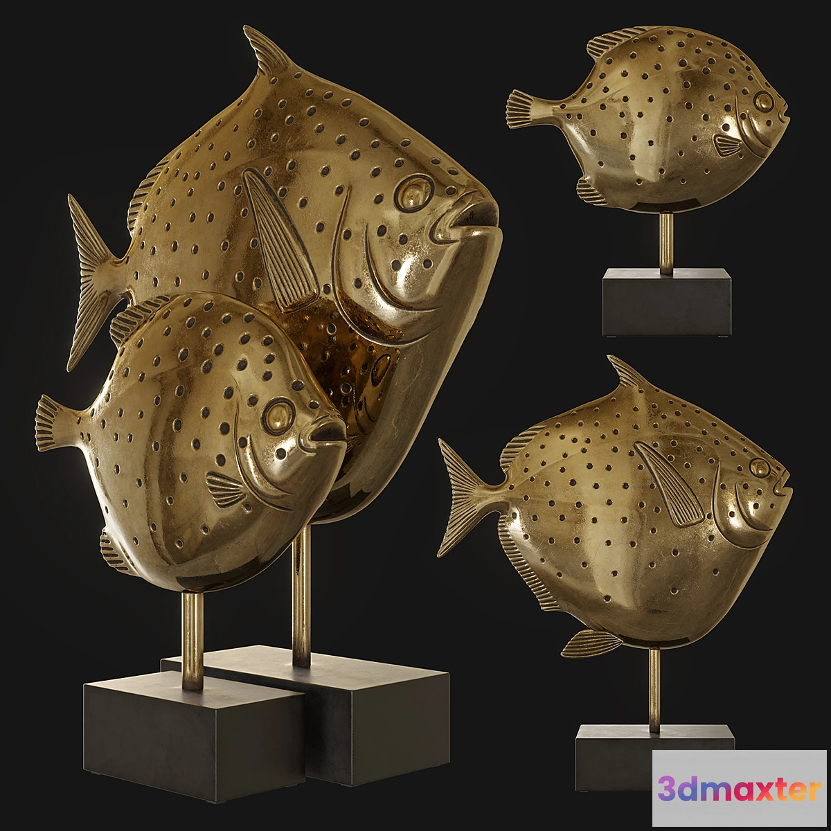 1296092 - Kare Fish Big and Small - No.2 3D Max