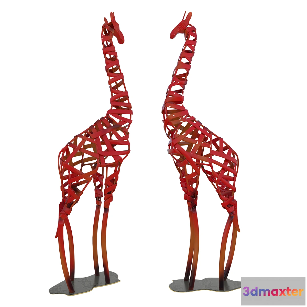 1301595 - Decorative figurine giraffe 3D Max