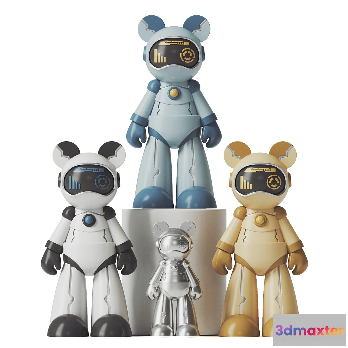 1305945 - interstellar bear 3D Max