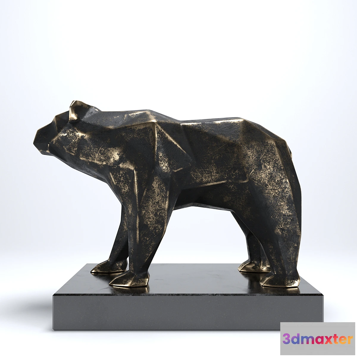 1313096 - Bear Sculpture 3D Max