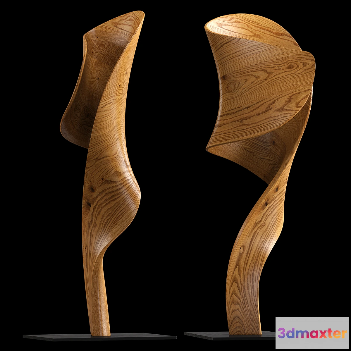1324232 - ARTERIORS Hissa Sculpture 3D Max
