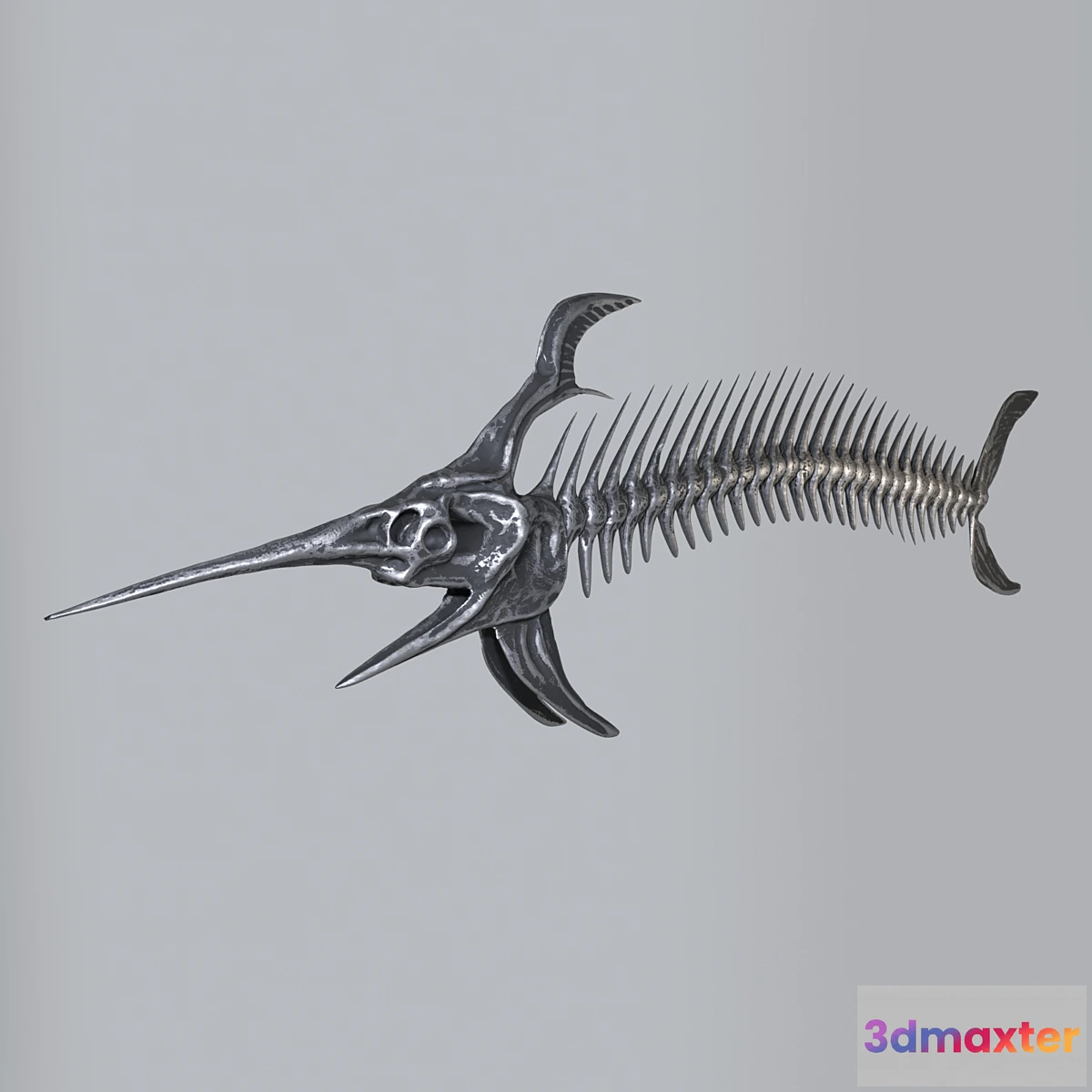 1324683 - Decorative skeleton of fish 3D Max