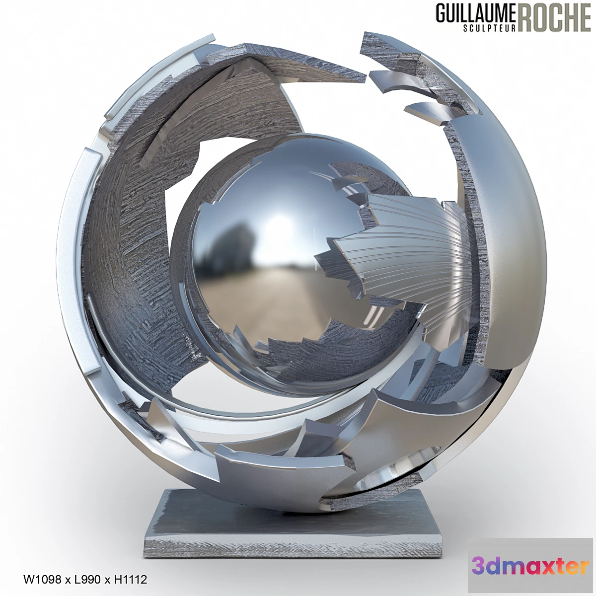 1324693 - Guillaume Roche Sculpture 3D Max