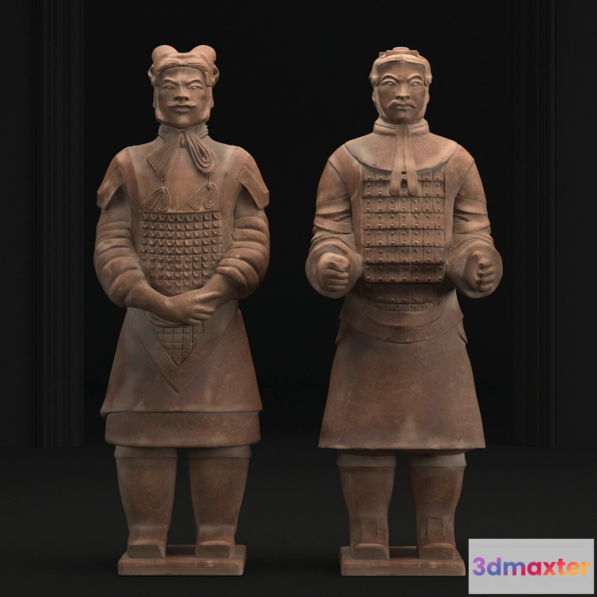 1325762 - Sculpture of soldiers of the terracotta army - No.2 3D Max