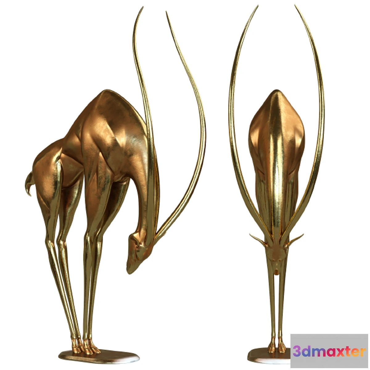 1326534 - Deer figurine 3D Max