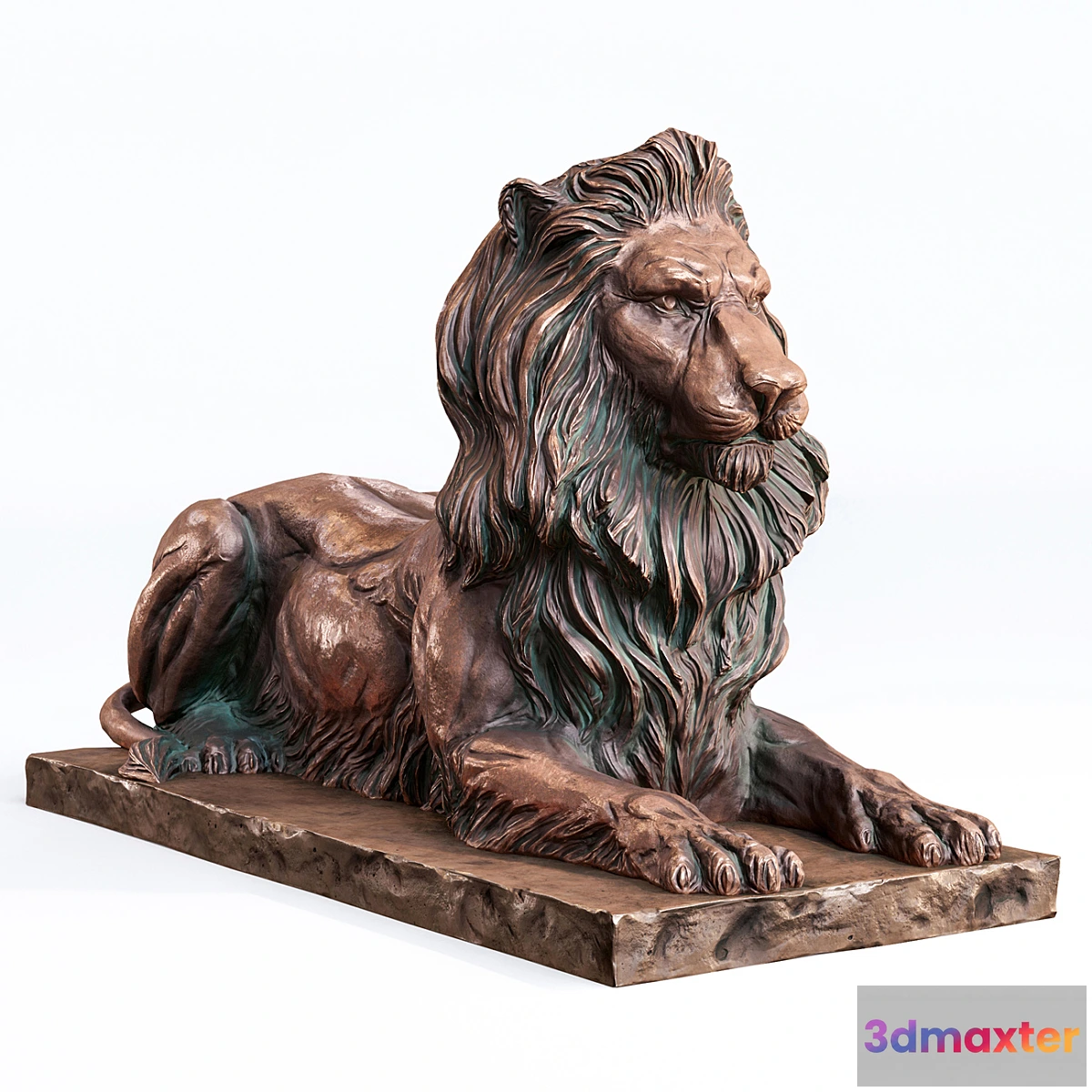 1334105 - Lion Sculpture - No.2 3D Max