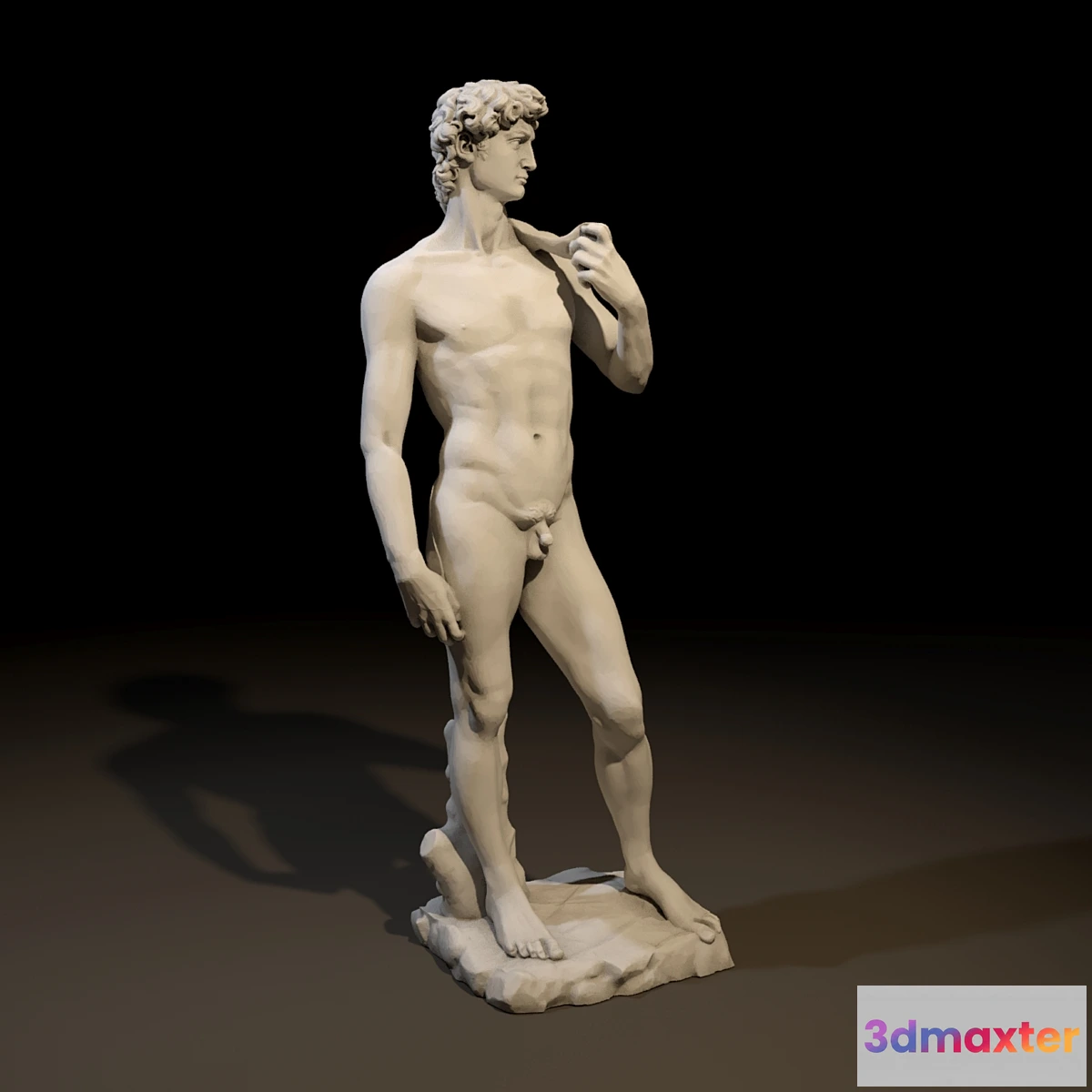 1343933 - The Statue of David 3D Max