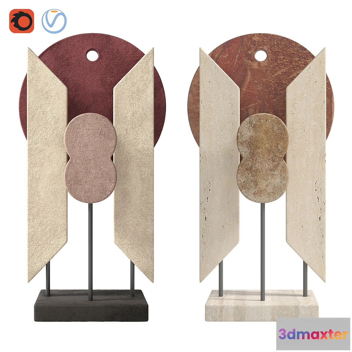 1346121 - Giobagnara Tabou Sculpture # 2 3D Max