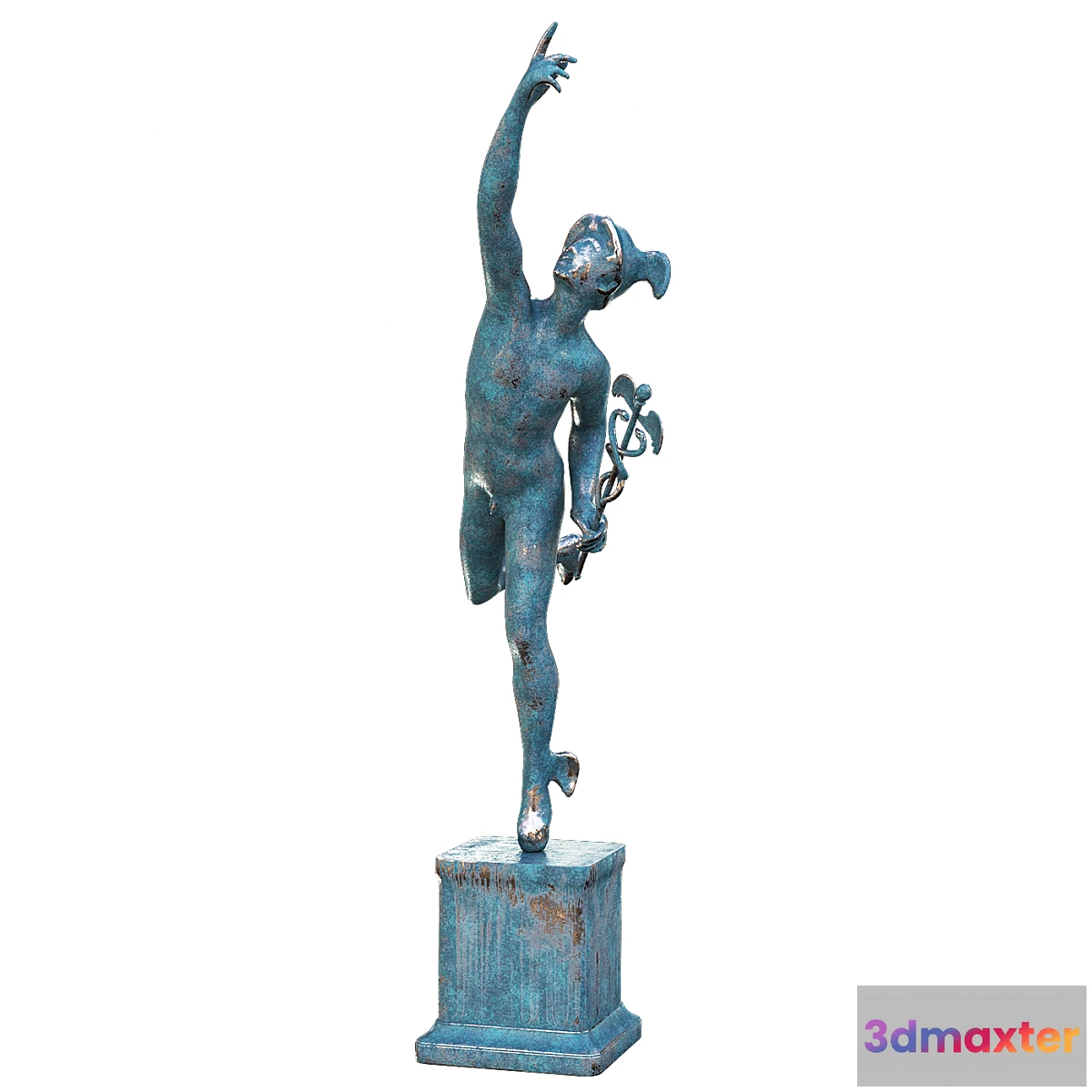 1353141 - Statue of mercury 3D Max