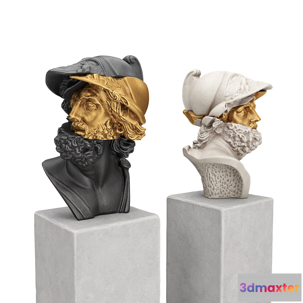 1395686 - Menelaus golden slice sculpture 3D Max