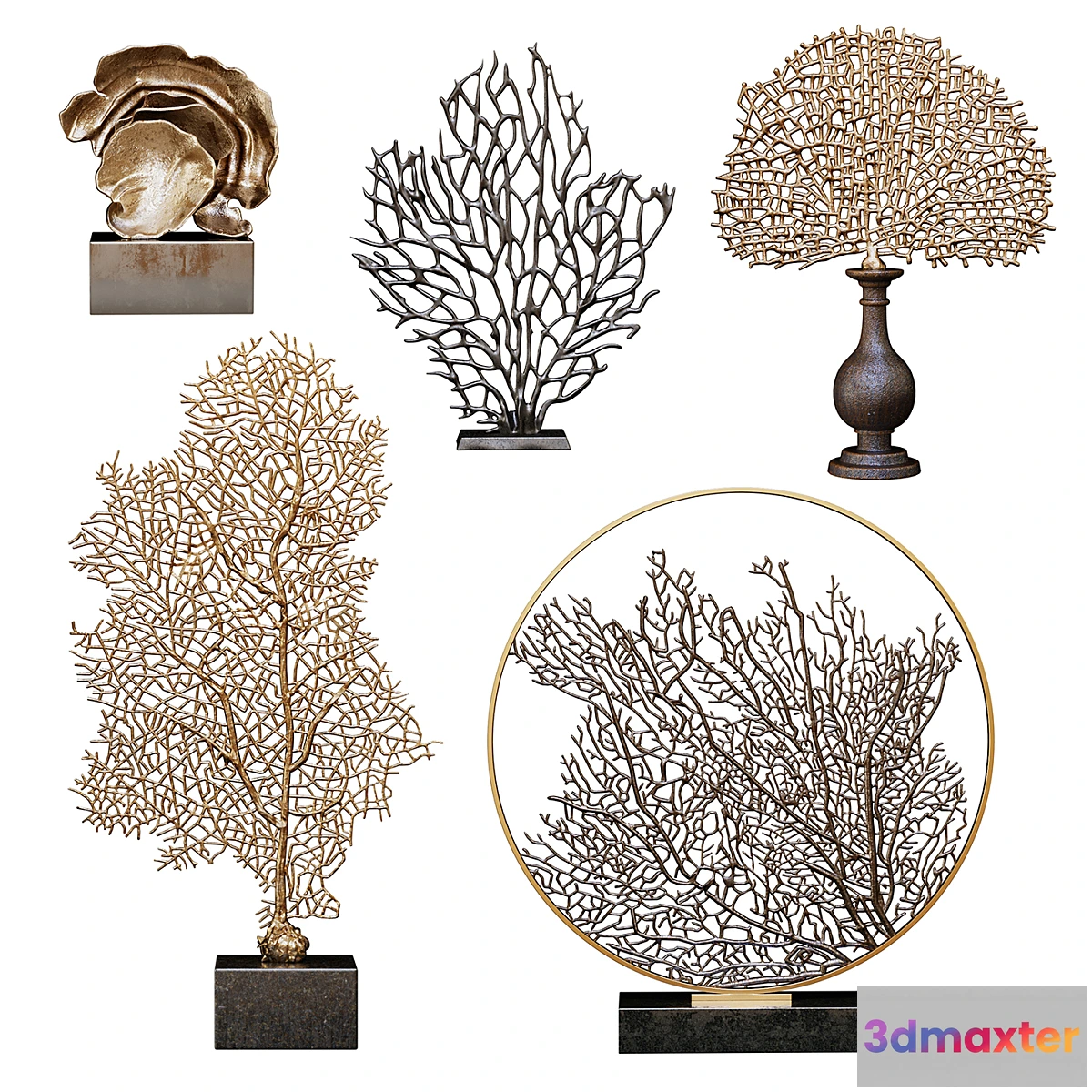 1396830 - Coral set 3 3D Max