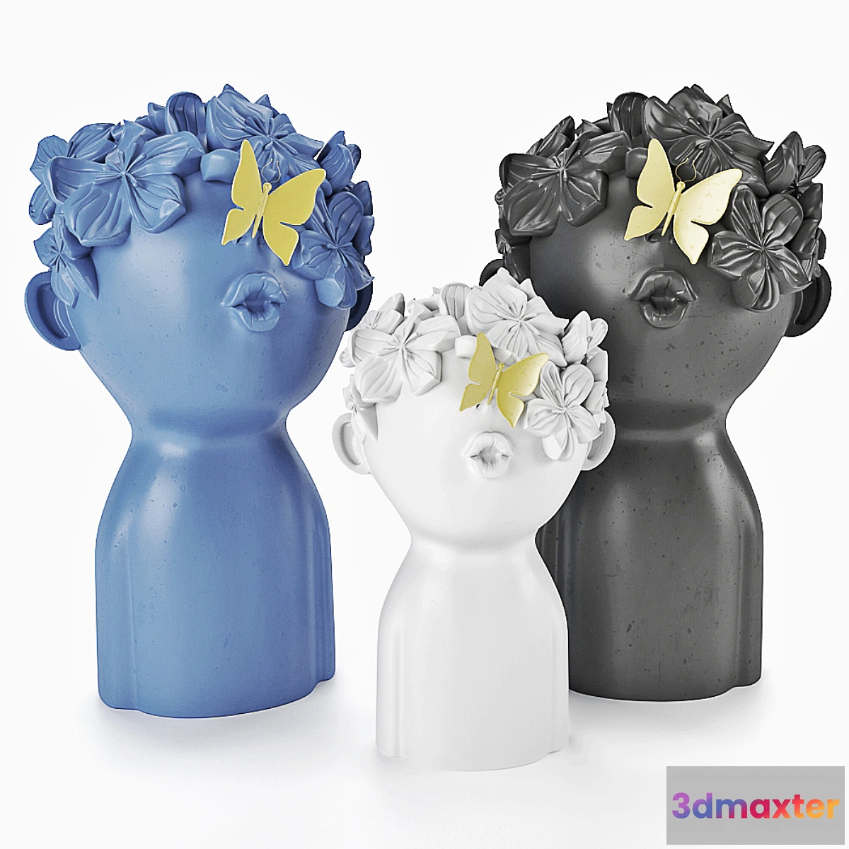 1402778 - Statues 3D Max
