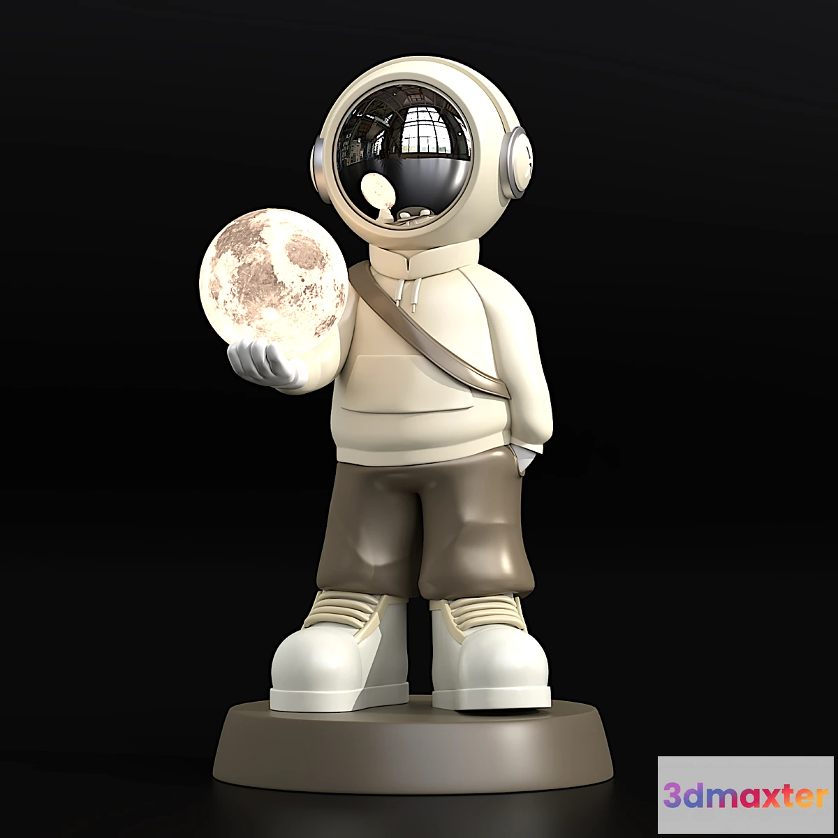 1405500 - Modern Astronaut Light 3D Max