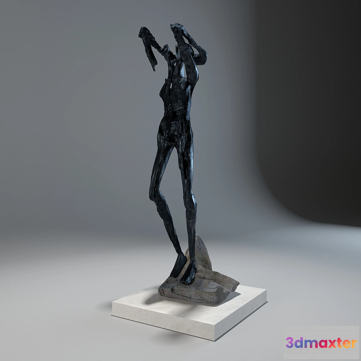 1406200 - Black Sculpture 3D Max