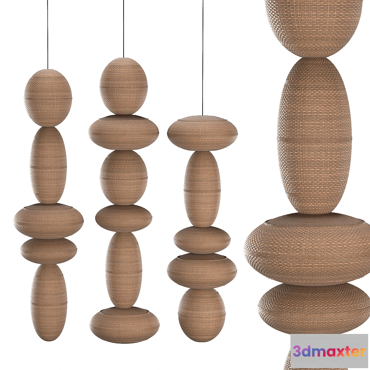 1406292 - FLOATING TOWERS 3D Max