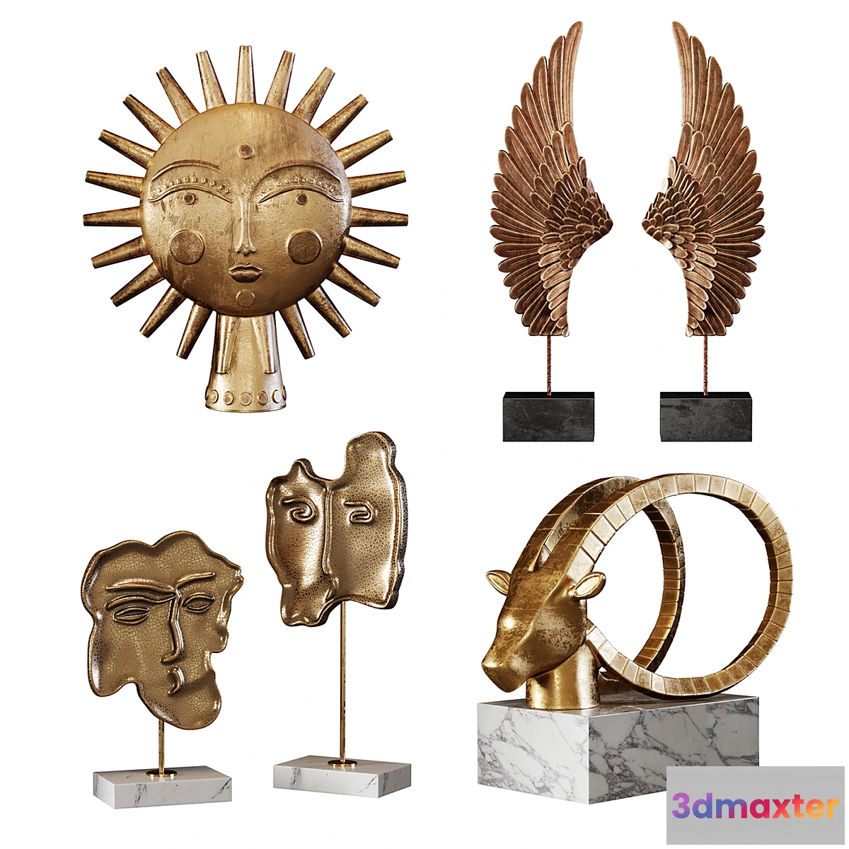 1409900 - Sculptures 07 3D Max