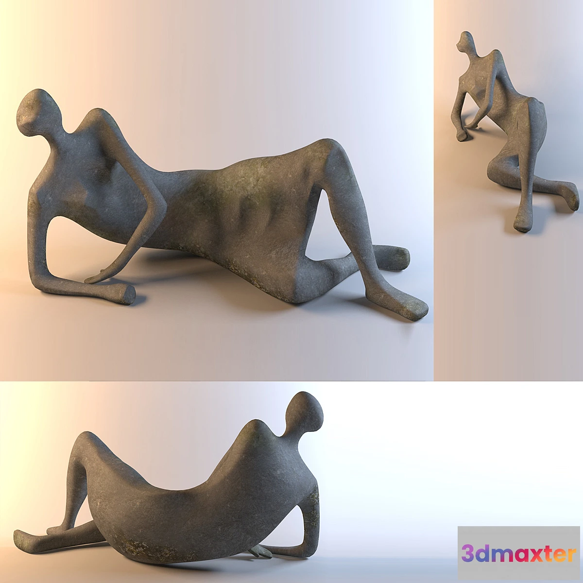 1412892 - Reclining Figure 3D Max