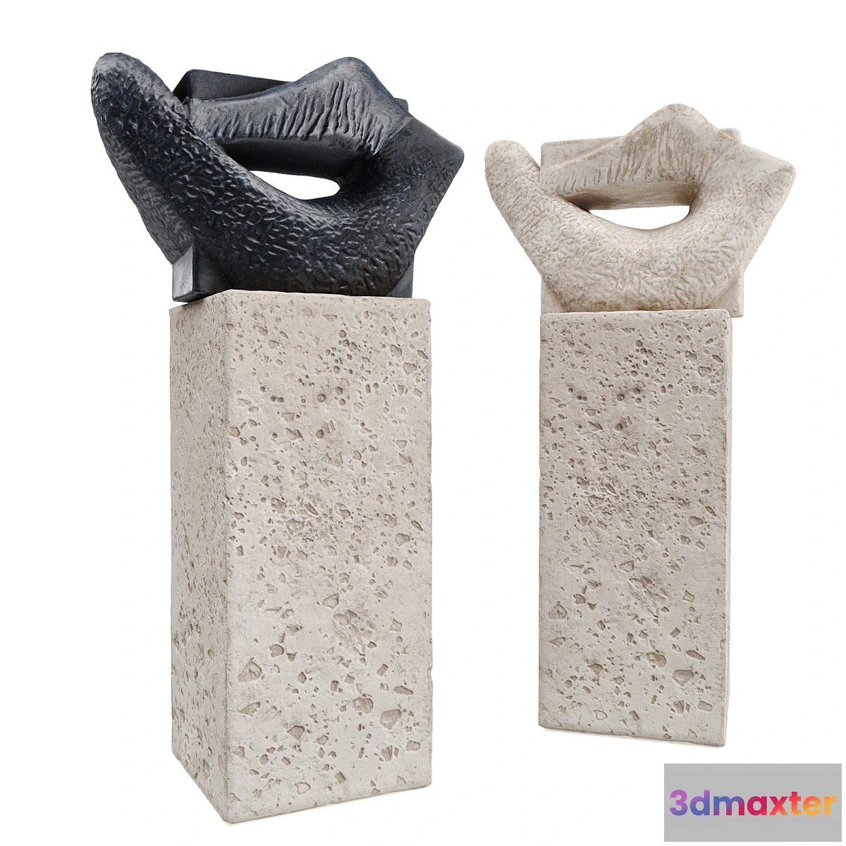 1413976 - Lips cubist sculpture 3D Max