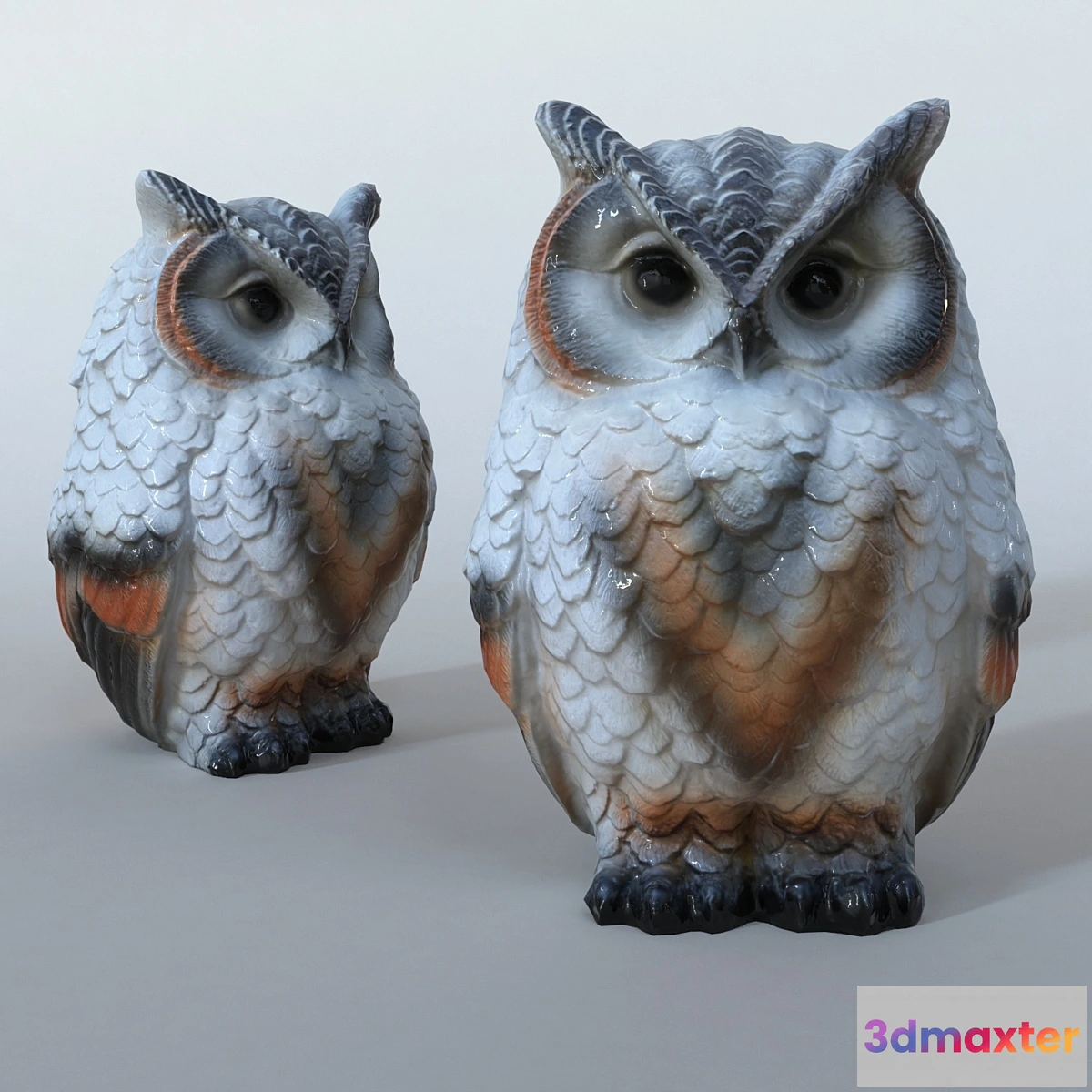 1415840 - THE OWL 3D Max