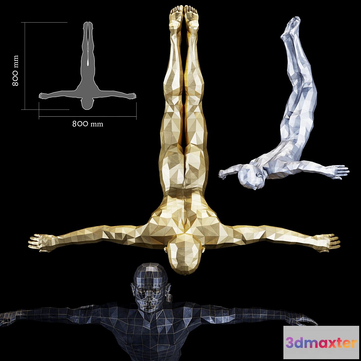 1416752 - Men - Sculpture 3D Max