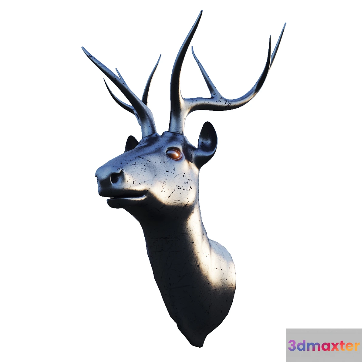 1419058 - Eichholtz deer wall decor 3D Max