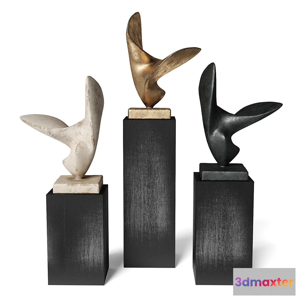 1421978 - Bird wings figure 3D Max