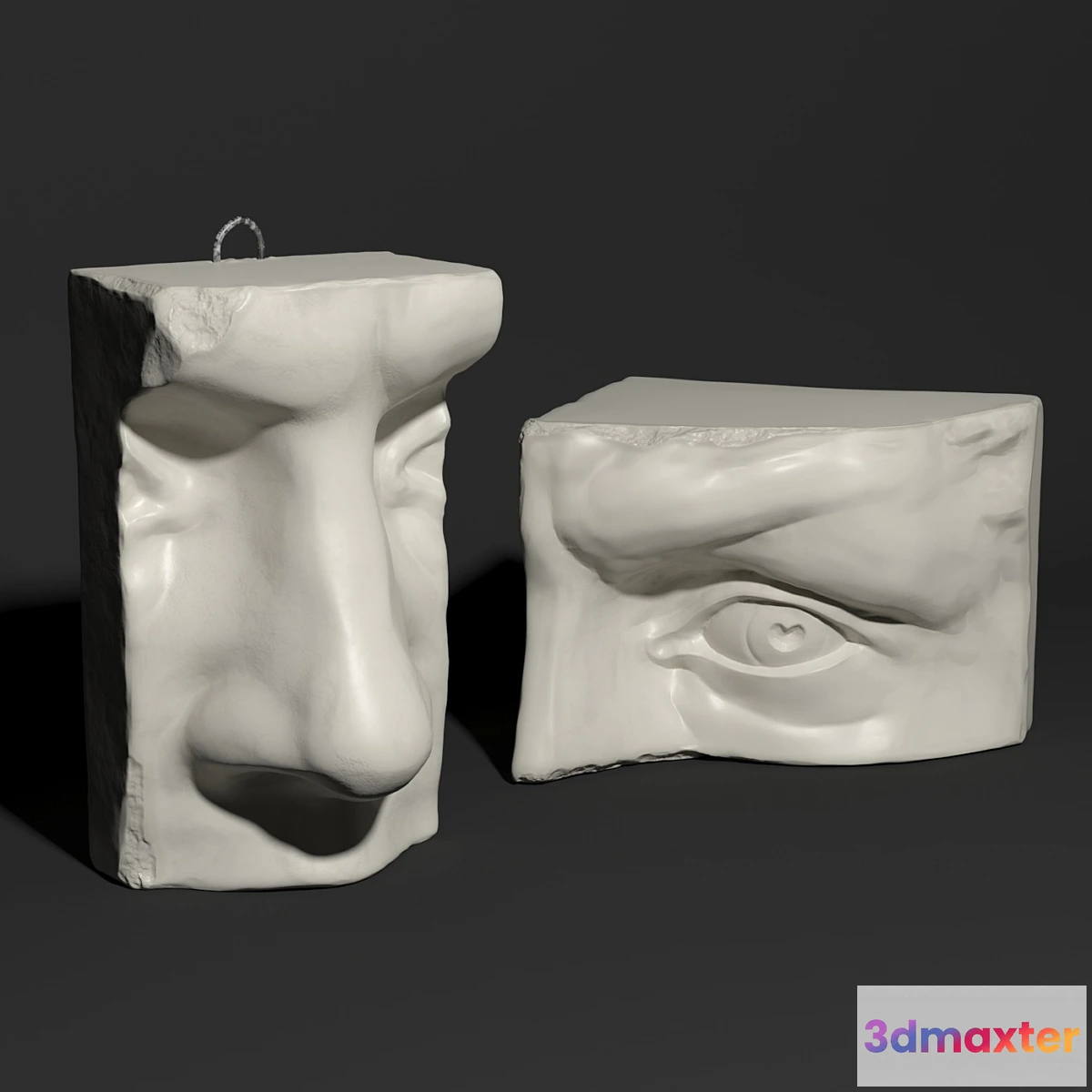 1423320 - David part of the face 3D Max