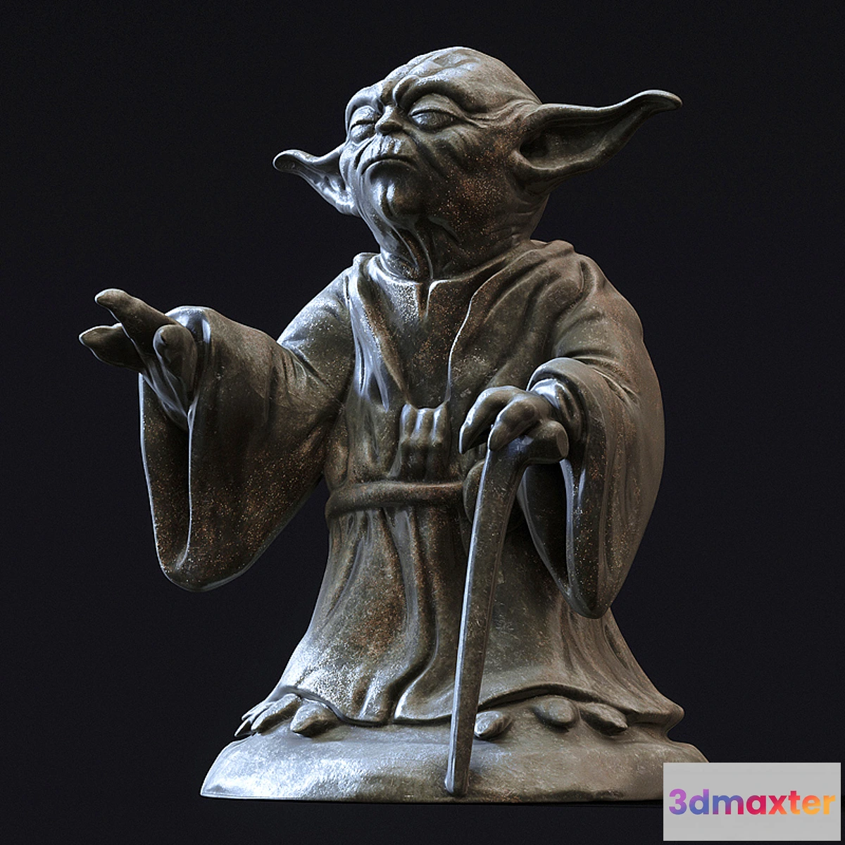 1424732 - Master Yoda 3D Max